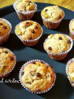 Foto resep Banana Muffin super moist no mixer