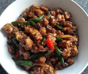 Resep Baru Tempe Cabai Hijau Enak Bergizi Resep Baru Tempe Cabai Hijau Enak Bergizi