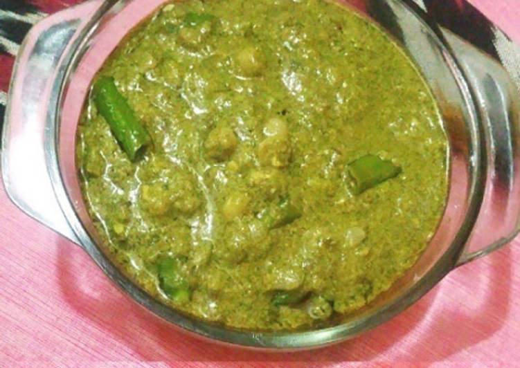 Recipe of Favorite Green Gravy with Soy Milk | So Yummy Food Recipe From My Kitchen