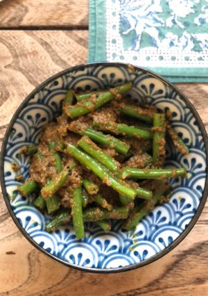 A picture of South Indian Green Beans - vegan.