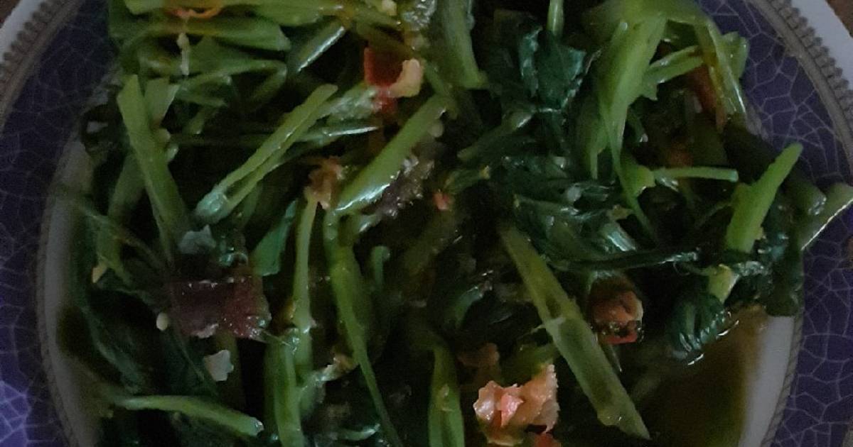 386 resep  rujak kangkung  enak dan sederhana Cookpad