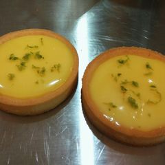 A picture of My Favorite Dessert -- Lemon Tart.