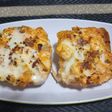 Paneer buns toast