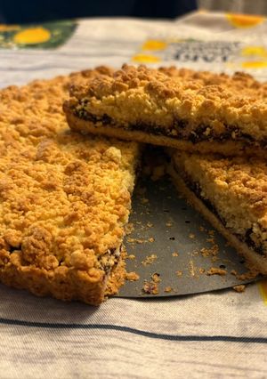 Foto di Sbriciolata di ricotta e marmellata