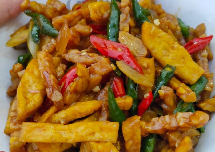 Orek tempe tahu