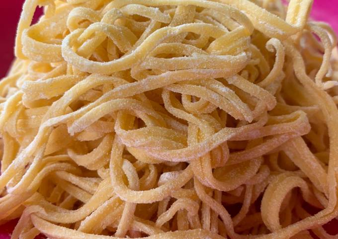 Wajib coba! Resep  bikin Mie Telur Kenyal 🍜 dijamin menggugah selera