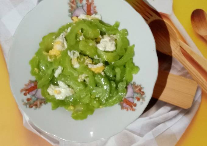 Bagaimana Menyiapkan &#34;oseng pare telur&#34;👍😘❤️ Anti Gagal