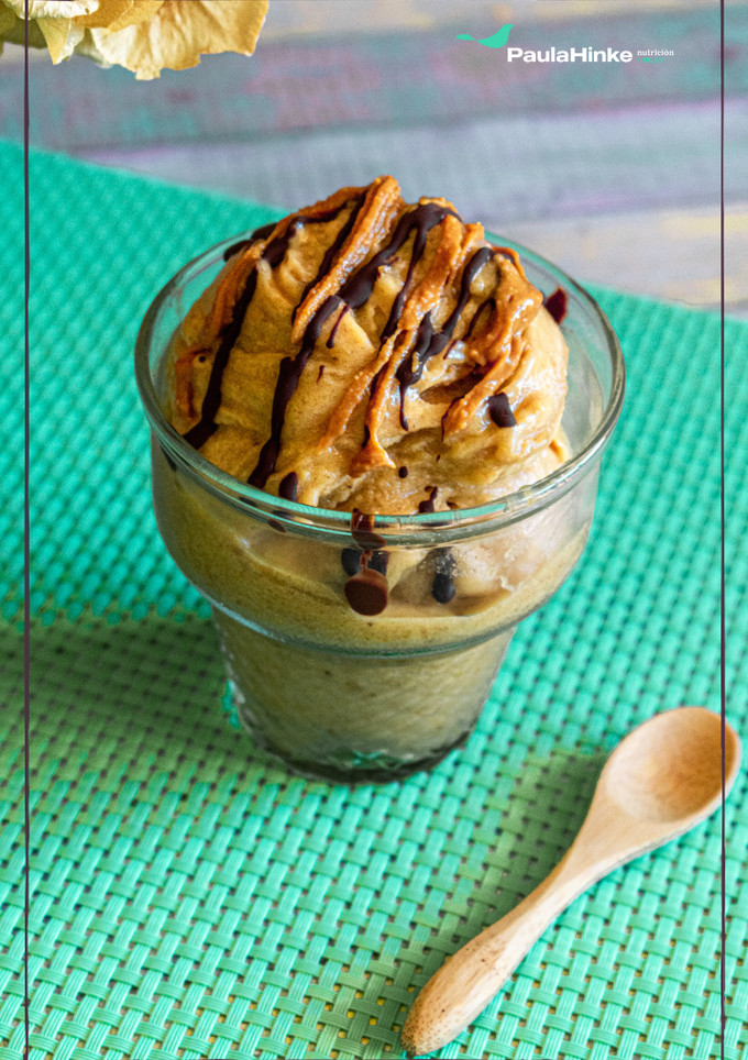 Una foto de Helado de plátano y crema de cacahuete 🥜 (Thermomix)