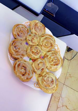 A picture of Cinnamon rolls.