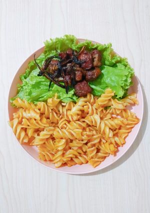 Foto resep [ 70 ] Fusilli Bolognese