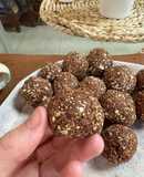 Súper trufas de avena y cacao amargo!Con dulce de leche