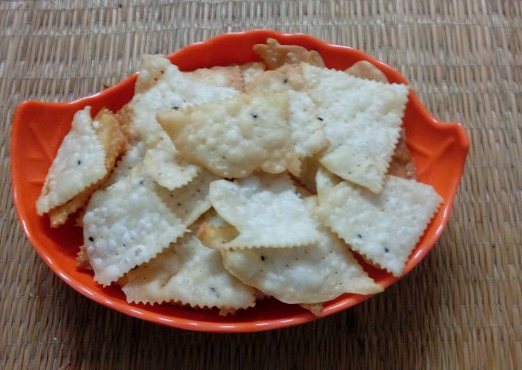 Recipe of Ultimate Bangali crispy Trikon Nimki | So Appetizing Food Recipe From My Kitchen