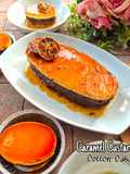 Caramel Custard Chocolate Cotton Cake