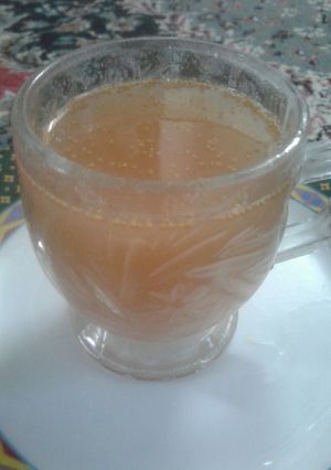 عکسی از دستور شربت انجیر