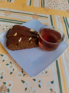 عکسی از دستور کیک خرما