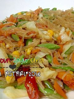 Foto resep Oseng soun sayur ceria