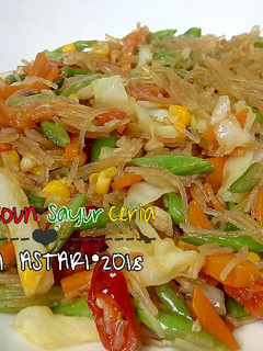 Foto resep Oseng soun sayur ceria