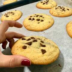 Una foto de Crumbl cookies de pistacho
