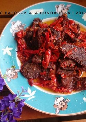 Foto resep DENDENG BATOKOK ALA bunda ELKa