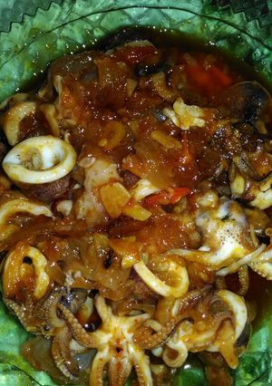 Foto resep Cumi asam pedas