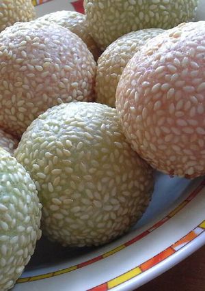 Foto resep Onde-onde isi kacang hijau