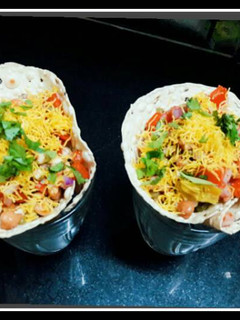 पापड़ कॉर्न चाट (Papad corn chat recipe in hindi) रेसिपी मुख्य फोटो