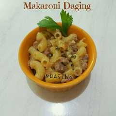 A picture of MPASI Makaroni Daging.