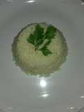 White Rice Made with Vegetable Broth