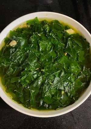 Hình của món Canh rau ngót nấu thịt.