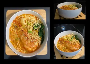 Masakan Unik Ramen Udang Pedas Ala Rumahan