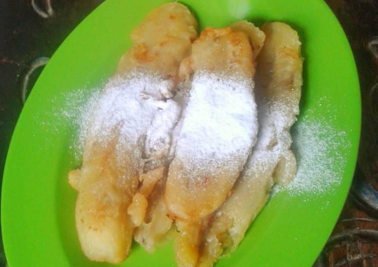 Resep Banana Flour Finger, Enak Banget