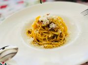 Una foto de pasta guanciale