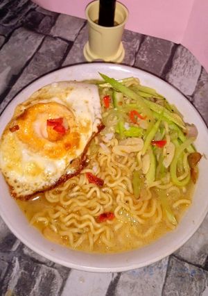 Foto resep Mie Kuah Ala Aqu