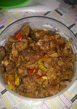 Foto resep Ati Ampela Rempah Pedas