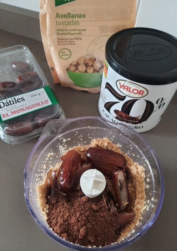 Una foto de Crema de cacao natural Fácil