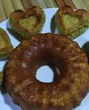 Budín de naranja en licuadora