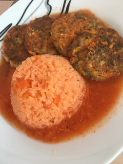 Una foto de Tortitas de verduras