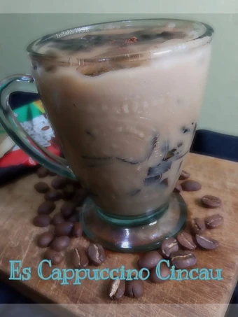 Cara Mudah Membikin Resep Es Cappuccino Cincau yang Uenak Anti Ribet, Mantap