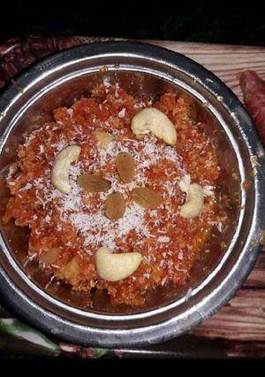 A picture of Carrot Halwa.