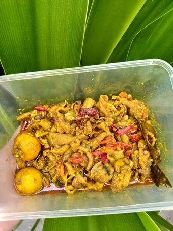 Cara Gampang Menyiapkan Resep Usus Pedas Bumbu Kuning yang Enak Banget Anti Ribet, Mantap Sekali