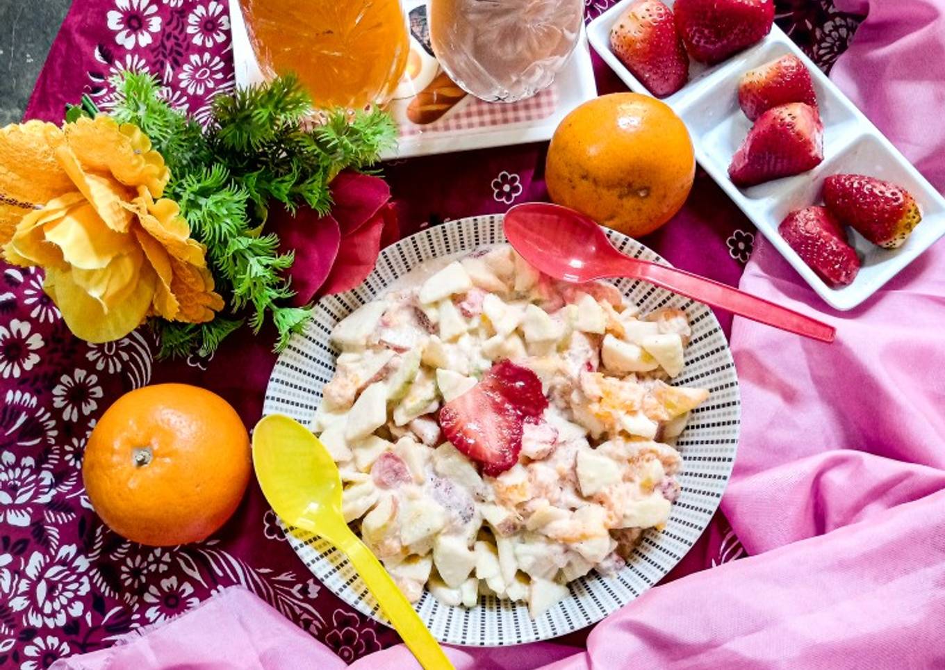 Creamy Fruit chaat