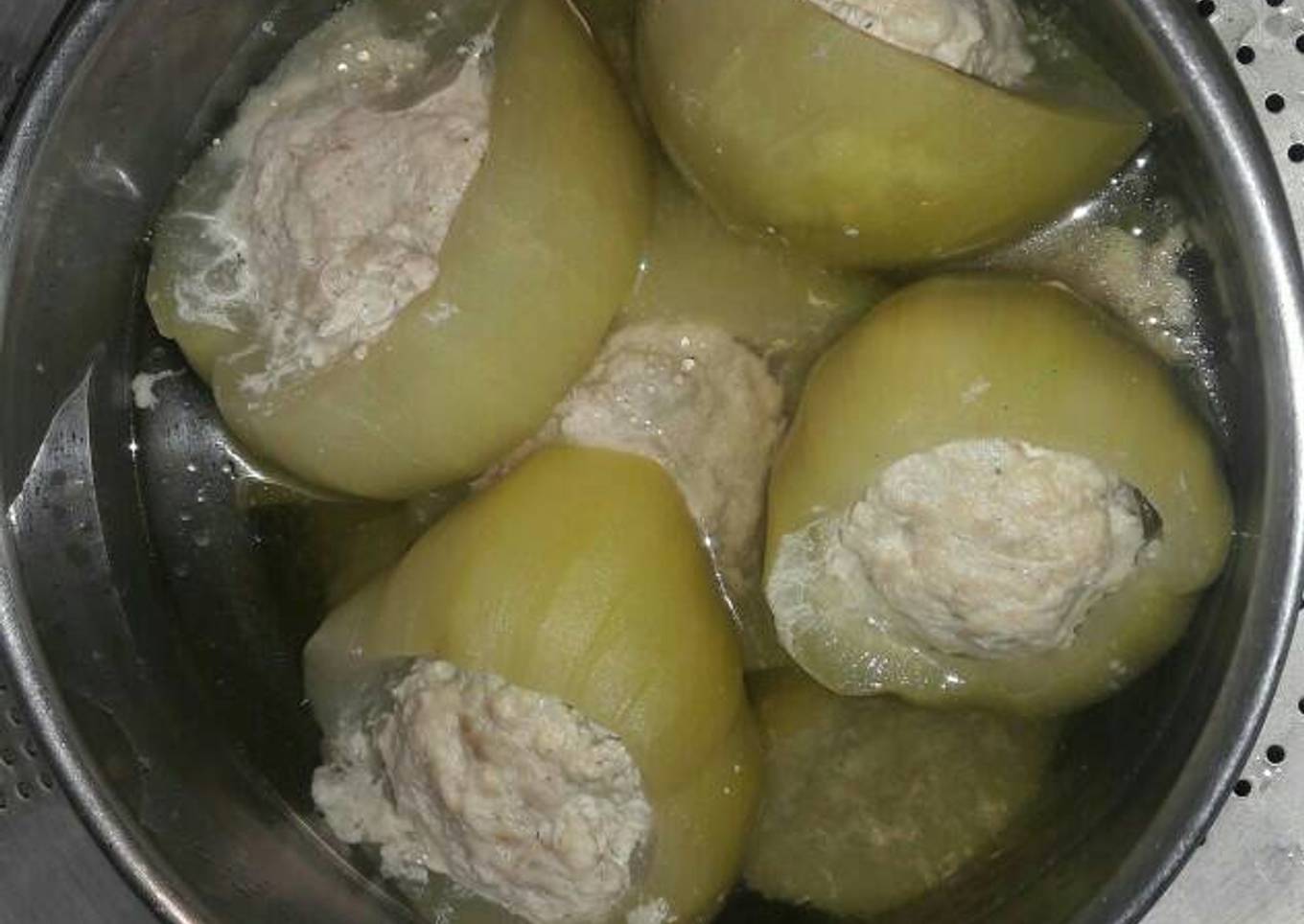 Labu air kukus daging