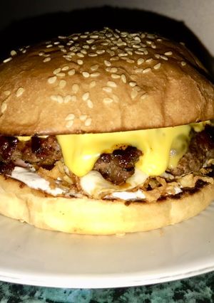 Hamburger recept fotója