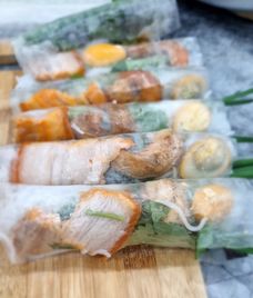 tương đen gỏi cuốn