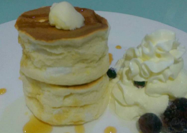 Steps to Prepare Speedy Souffle pancake