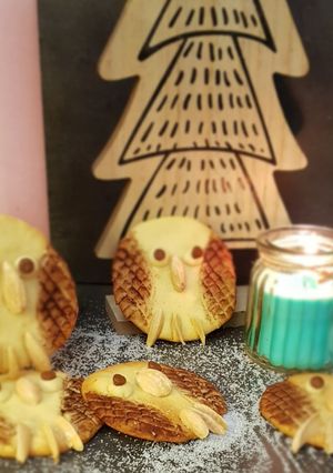 Une photo de °biscuits chouettes de Noël °