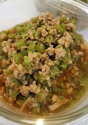 Foto resep Tumis daging cincang dgn baby buncis