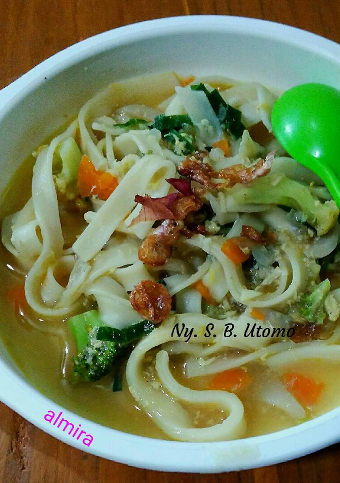 Foto resep 💮 Kwetiau kuah 💮 - MPASI