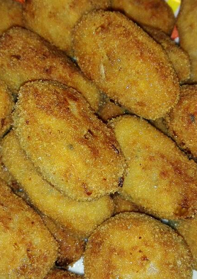 Una foto de Croquetas de pollo al oporto