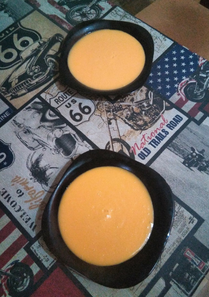 Una foto de Puré de calabaza